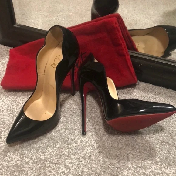 RARE!! 130mm Christian Louboutin HOT CHICK!! - Picture 1 of 10